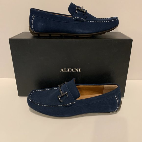 Alfani Men's James Suede Driver with Bit loafer - Picture 5 of 6